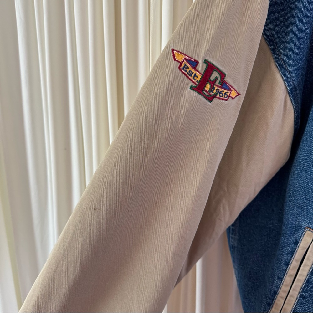 Rare 90S‎ Vintage Disneyland Winnie The Pooh Eeyore Embroidery Denim Stadium Y2K - Picture 4 of 8